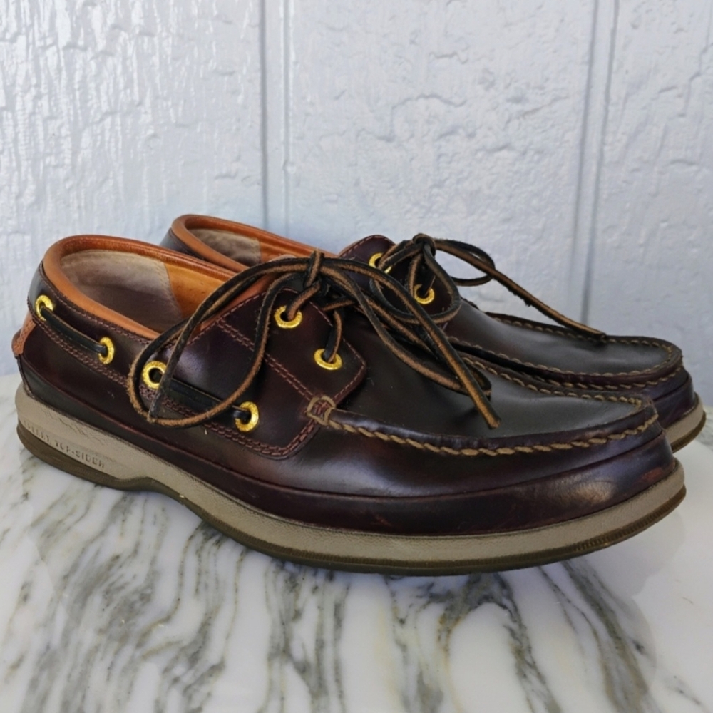 Men's Sperry Gold Cup Boat Shoes, Brown, Size 7.5